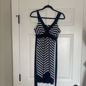 ❤️NWOT!!!❤️ Navy and White Striped Dress